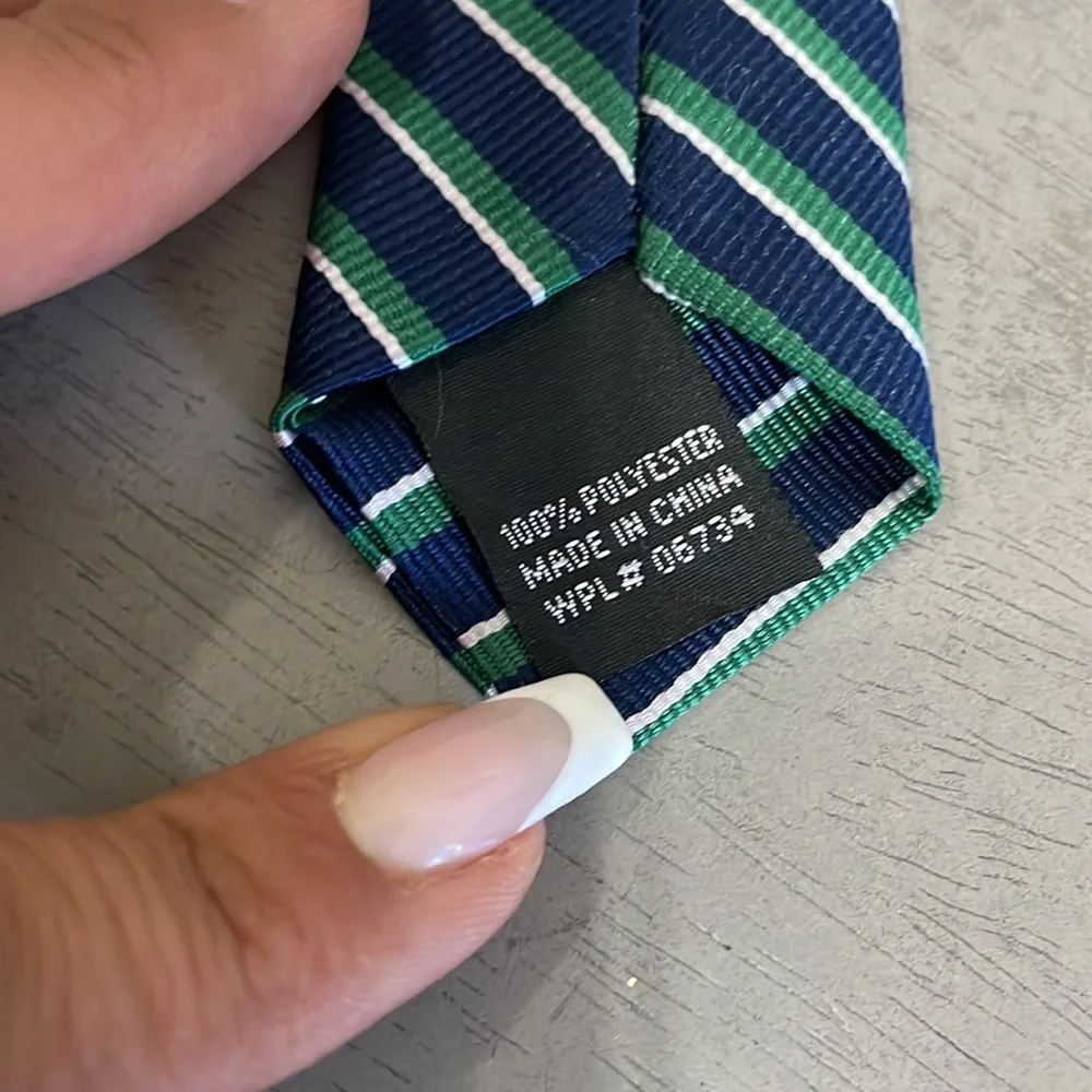 Boys Clip-on Stripe Necktie